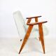 Fauteuil vintage Chierowski 366, années 1970, vert clair