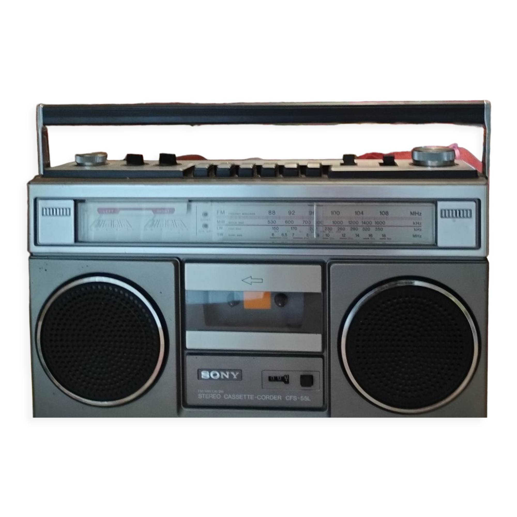 Sony stereo cassette radio