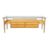 Commode en bois italienne des années 1950, style mid-century.