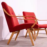 Pair of midcentury armchairs by Jaroslav Šmídek for JITONA, 1960´s