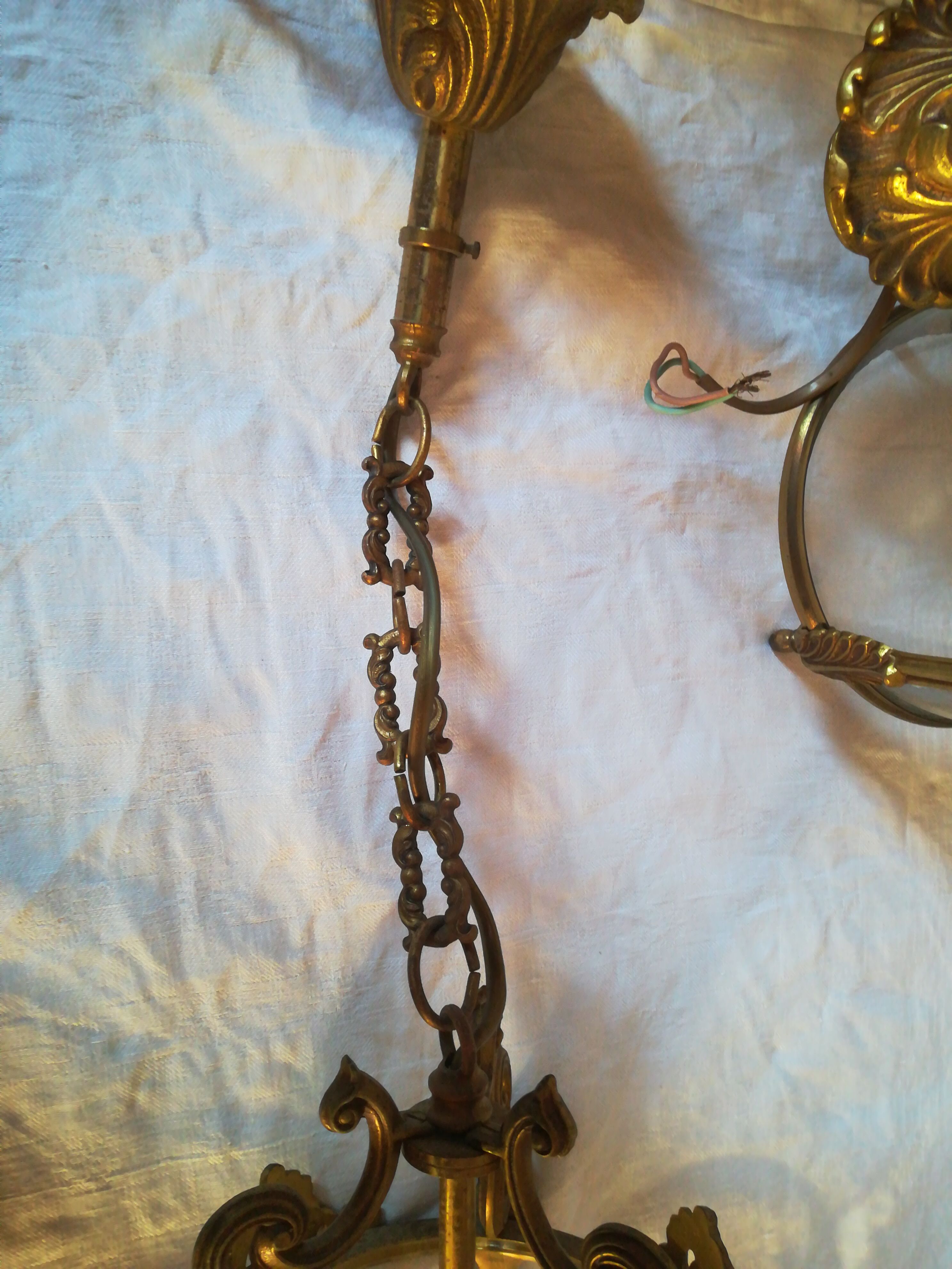 Duo of vestibule lanterns