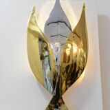 Applied brass by Henri Perrichaud single room around 1960