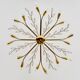 Large Austrian Brass Chandelier by Rupert Nikoll