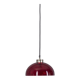 VINTAGE 1980S RED PLEXIGLASS PENDANT LAMP, ITALIAN DESIGN