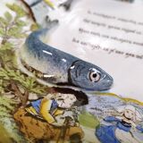 Assiette publicitaire sardines À mieux Frères
