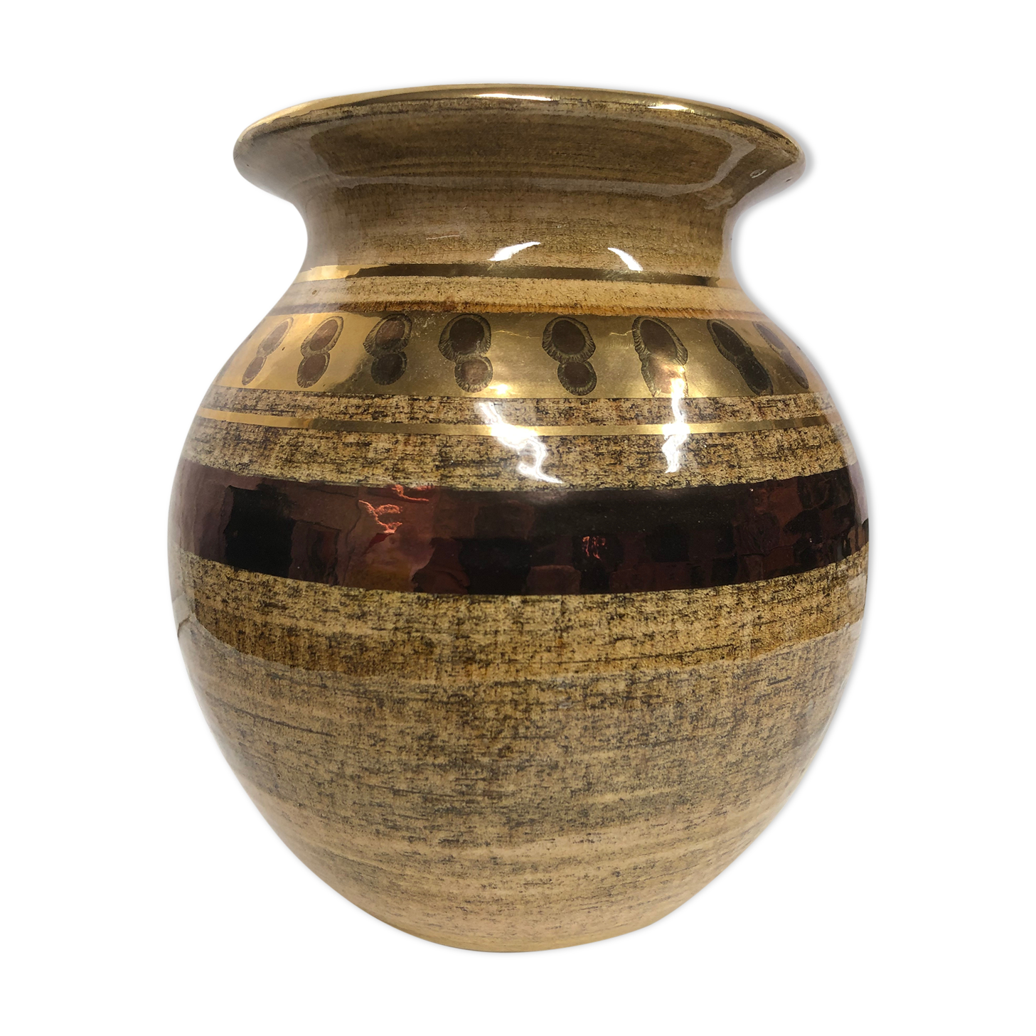 Georges Pellettier ceramic vase years 60/70