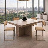 SQ-AL chairs by Willy Rizzo for Maison Willy Rizzo – brass version 1970