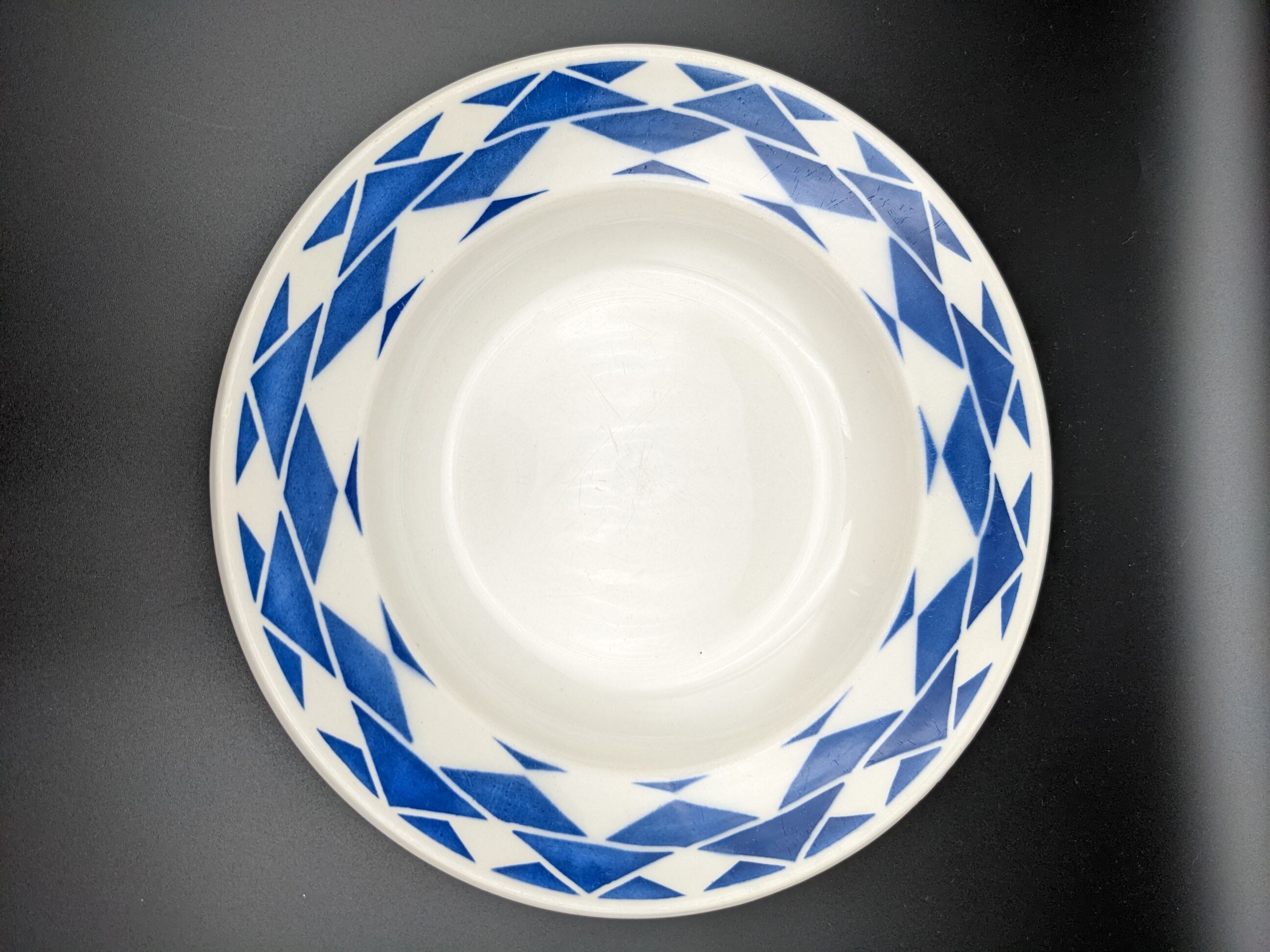 Set of 5 hollow plates badonviller model lebanon