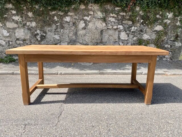 Farm table raw wood 200 cm