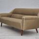 1960s, Danish design by Kurt Østervig for Rolschau Møbler, 3 seater sofa, model 57, original.