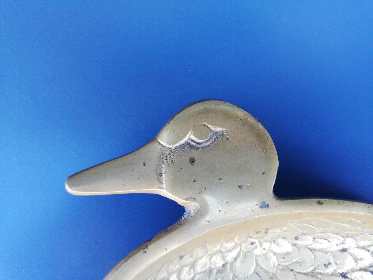 Vintage brass trinket bowl