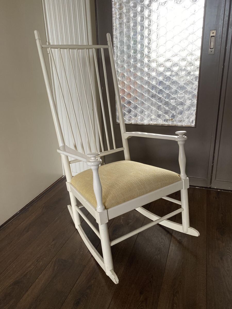 Scandinavian rocking chair by Karl Axel Adolfsson for Gemla 1950s