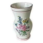 Old small faience vase Lunéville K&G lamp post decoration 13