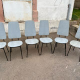 Set of 6 vintage dining room chairs