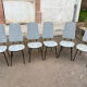 Set of 6 vintage dining room chairs