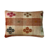 Vintage turkish kilim cushion cover 30x50cm