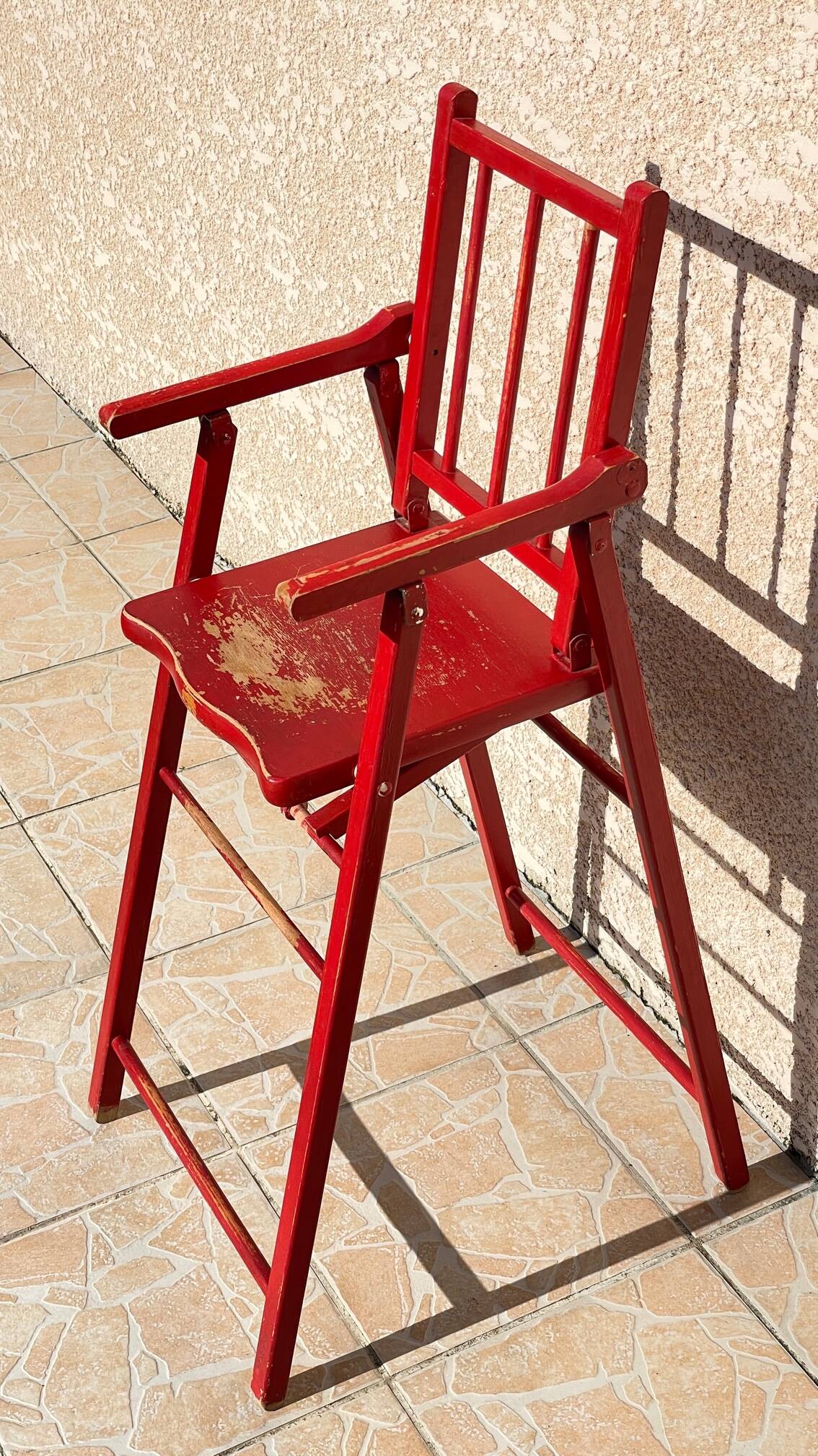 Chaise haute pliante enfant 2-4 ans