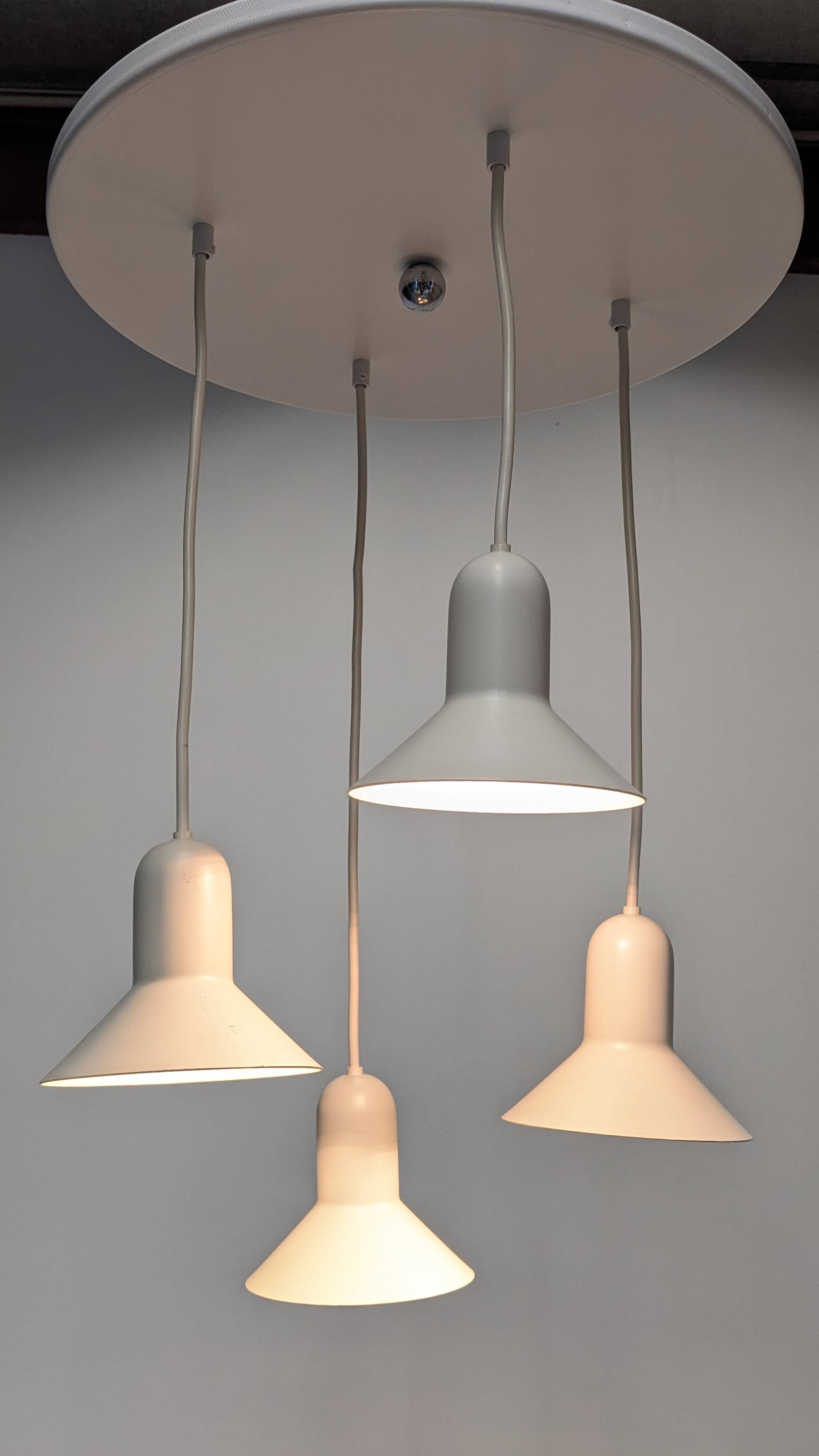 Suspension cascade Confetti by Bonderup & Thorup for Focus, Denmark 1970