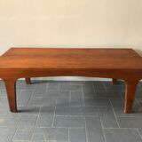 Vintage coffee table teak veneer