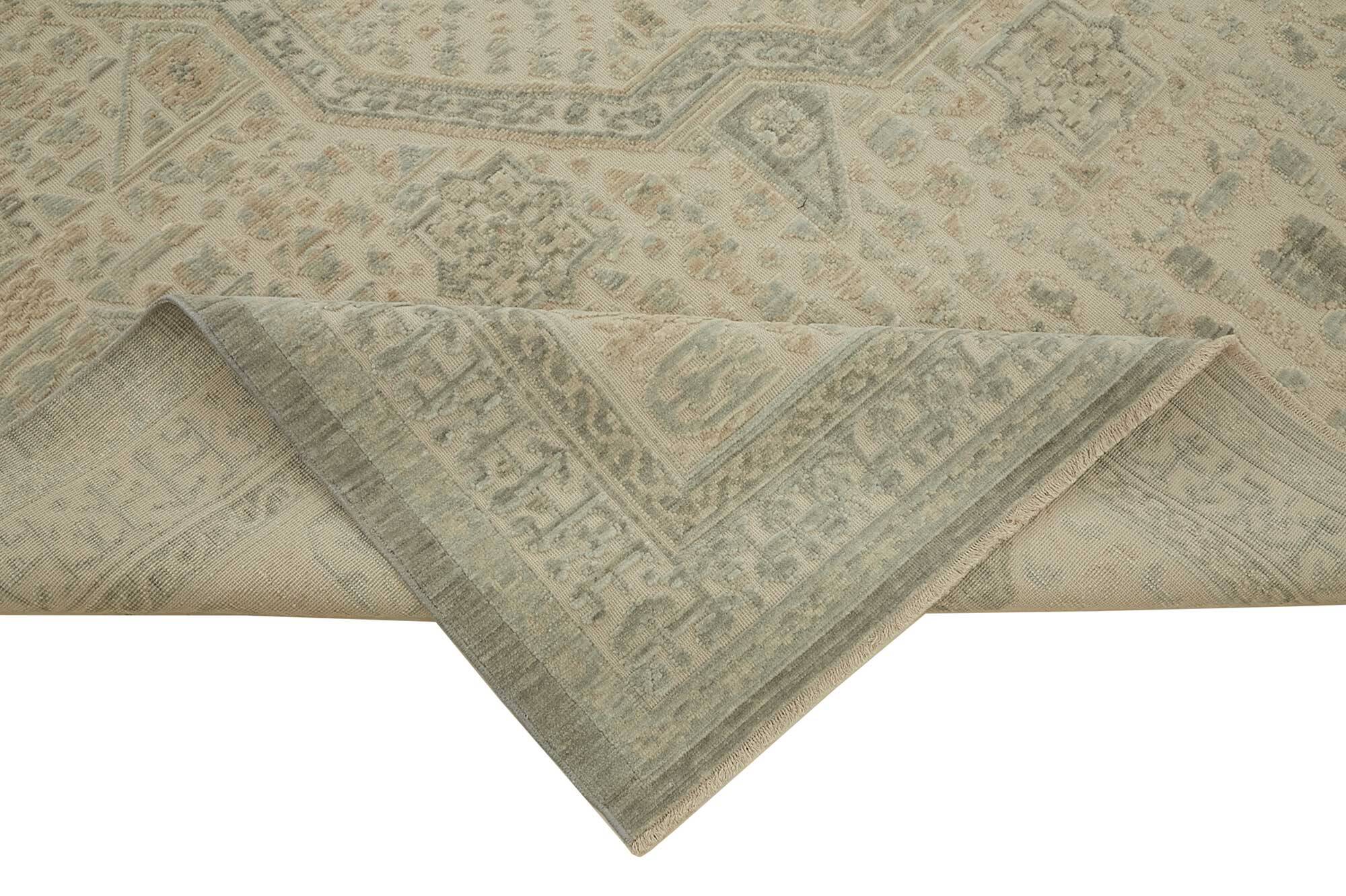 Tapis Oushak turc fait main 255 cm x 327 cm