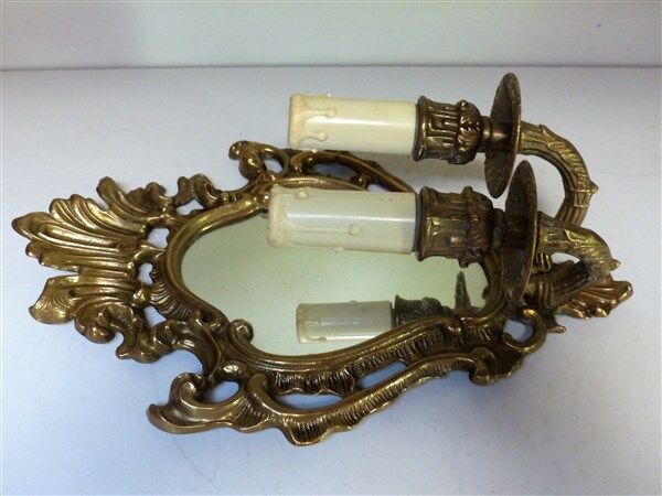 Applique miroir en bronze