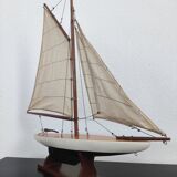 Model sailboat