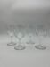 Lot de 4 verres à vin Baccarat modele Cassino