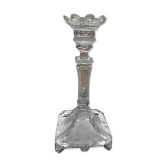 Glass chandelier