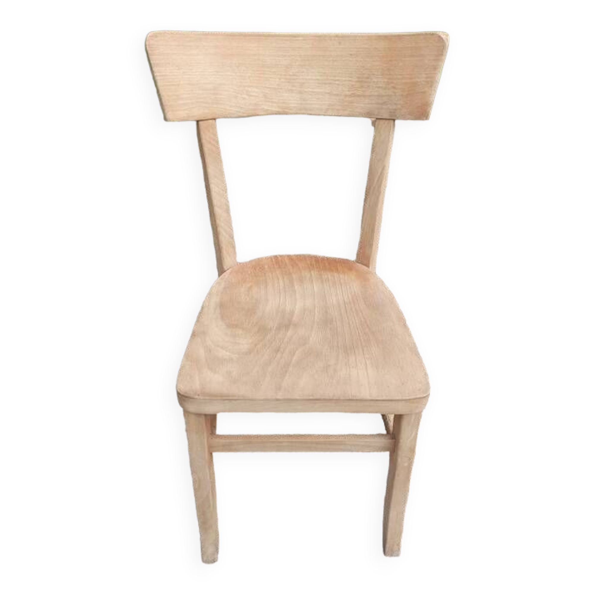 Luterma style solid wood bistro chair air-gummed