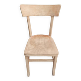 Luterma style solid wood bistro chair air-gummed
