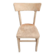 Luterma style solid wood bistro chair air-gummed