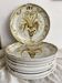 Hand-painted dessert plates Keraluc Quimper Brittany