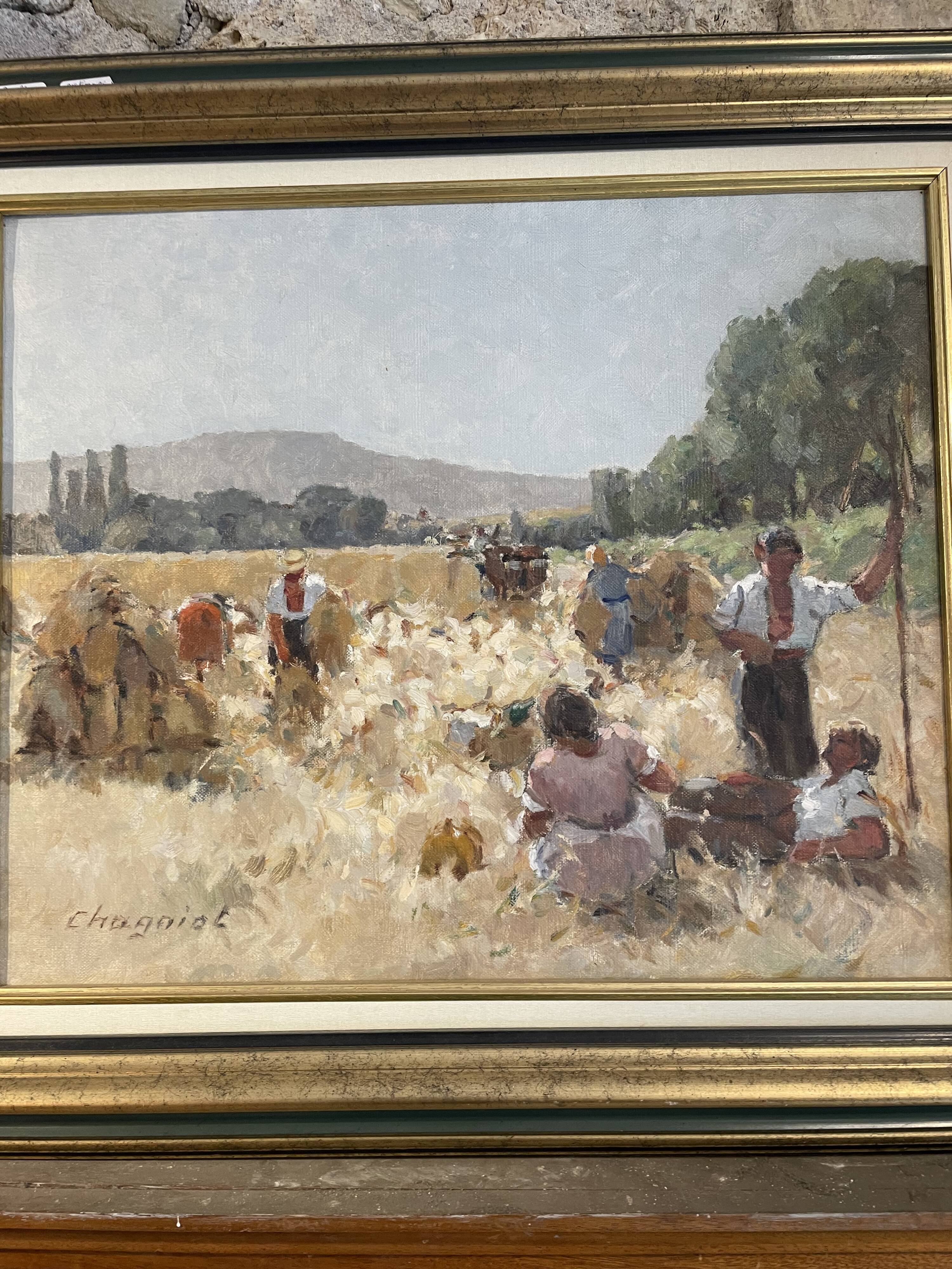 Post impressionist painting by Jean Chagniot