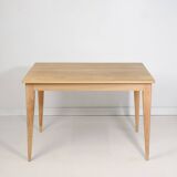 Vintage light oak table