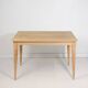 Vintage light oak table