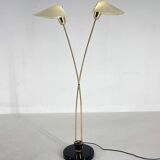 Lampadaire Mid-Century en Laiton par Napako, 1960s