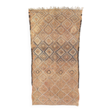 Kilim Boujad beige Berber rug - 157 x 326 cm