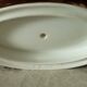 Jardiniere en porcelaine de Paris decor paysage de neige fin 19 eme