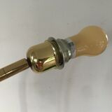 Vintage brass lamppost