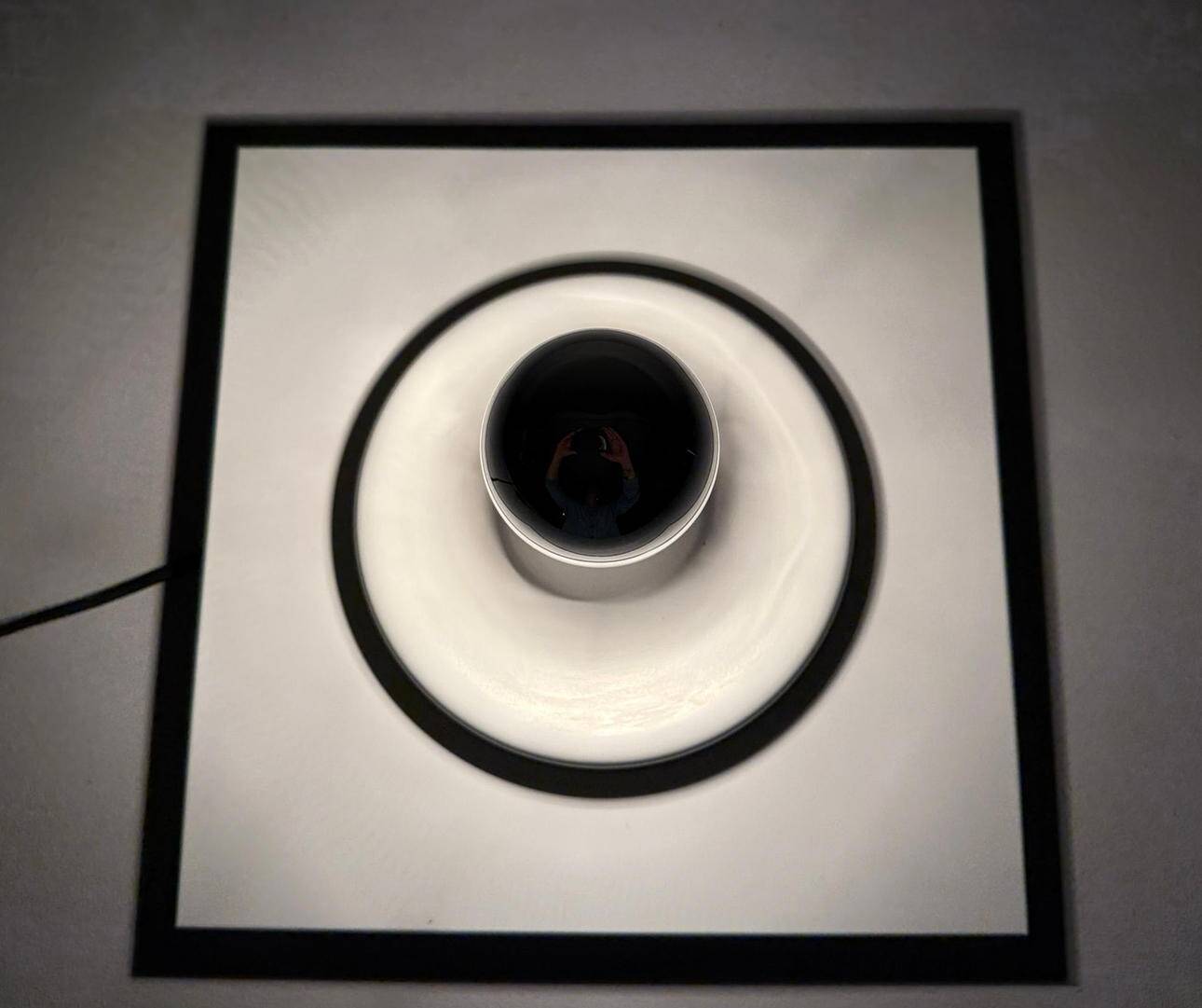 Space Age wall lamp/ceiling lamp, Germany, 1970s.