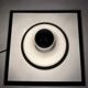 Space Age wall lamp/ceiling lamp, Germany, 1970s.