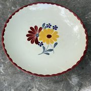 Fruit cup on low pedestal in Salins Milanese service earthenware