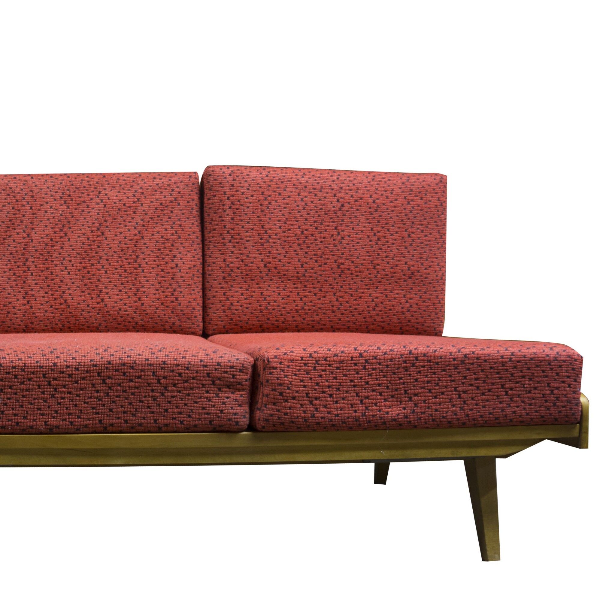 Sofa vintage and stool Frantisek Jirak for Tatra Nabytok