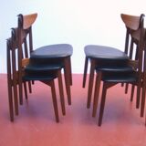 Pair of Scandinavian harry Østergaard for Randers furniture chairs
