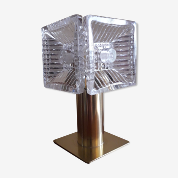 Carl Fagerlund's lamp for Orrefors, Sweden, circa 1960