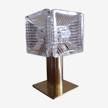 Lampe de Carl Fagerlund pour Orrefors, Suède, vers 1960