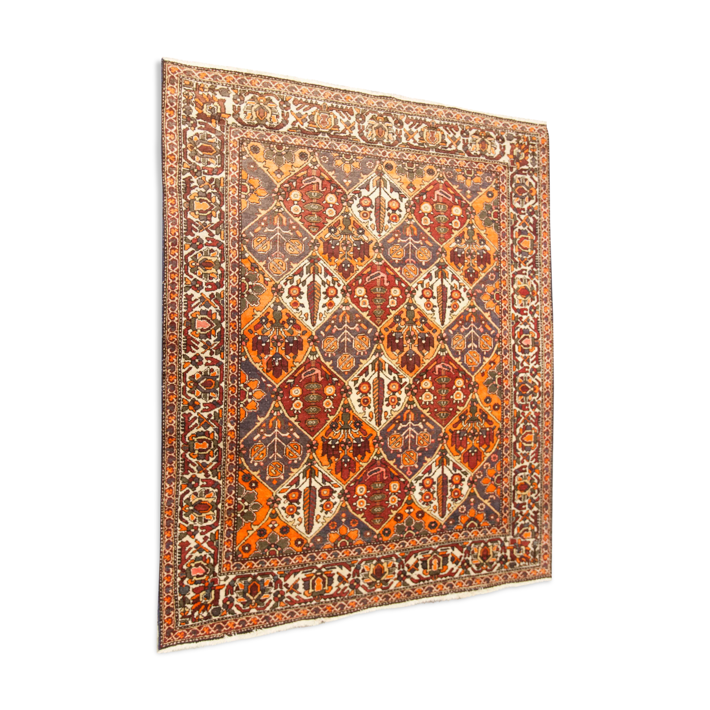 Tapis d'iran en laine 1960 - 171x212cm