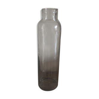 Fine transparent glass bottle deco diversion