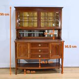 Buffet deux-corps en acajou - 1920