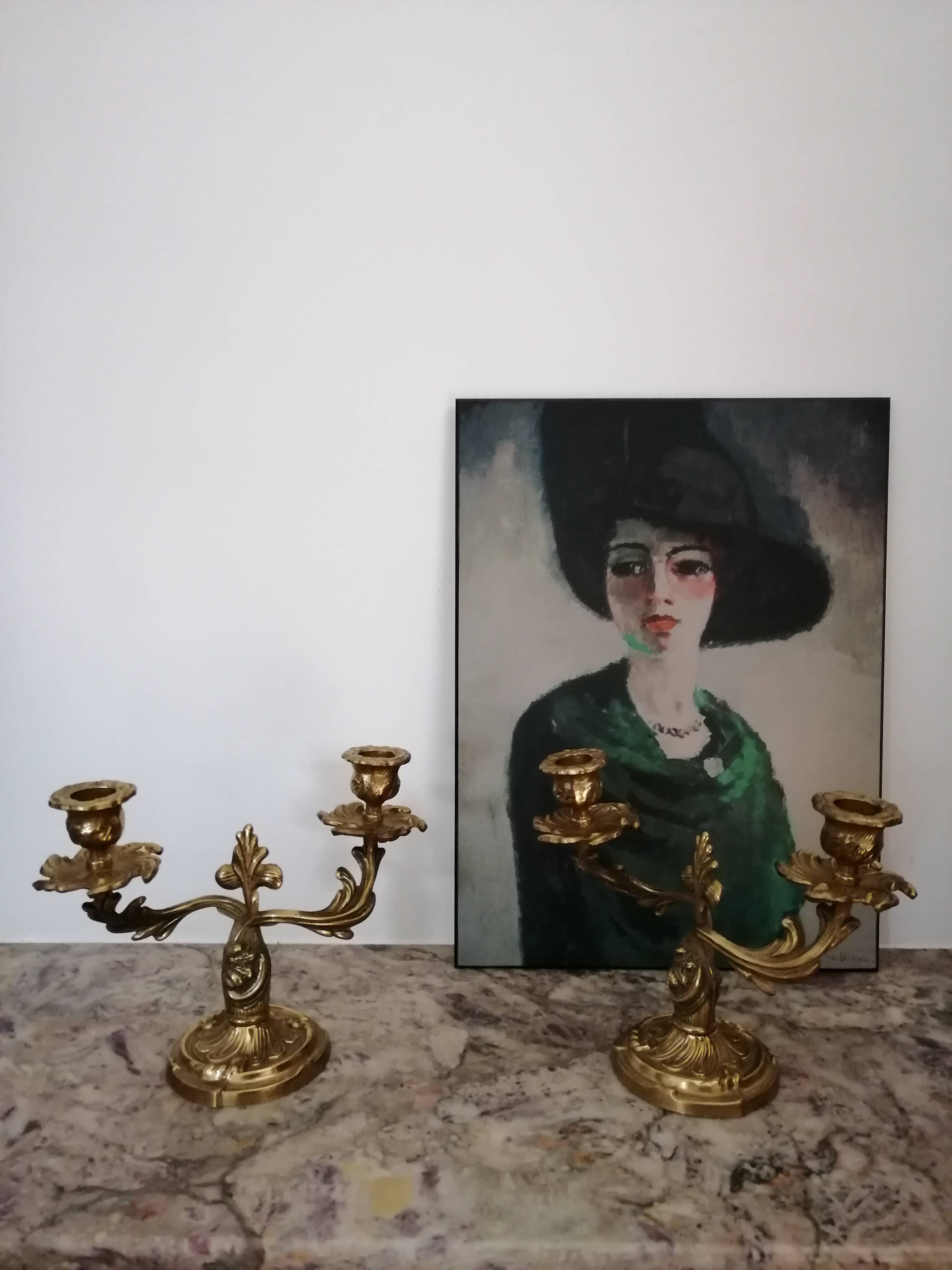 Duo of candelabra